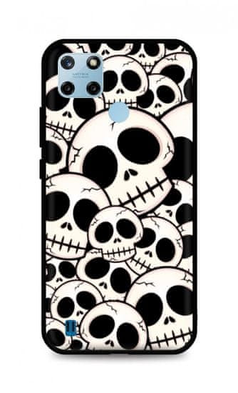 TopQ Kryt LUXURY Realme C25Y pevný Skulls 69971