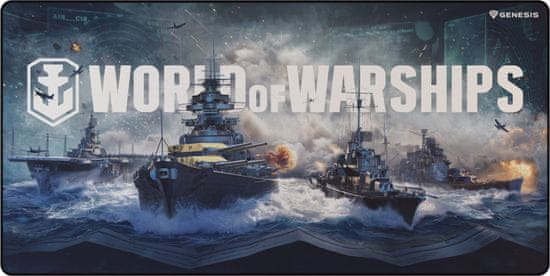 Genesis Carbon 500 World of Warships Armada, XXL, modrá (NPG-1737)