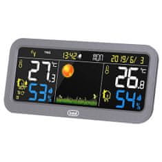 Trevi Meteostanice , ME 3P20, barevný LCD displej, HPA barometr, 230V 50Hz/5V 1 A