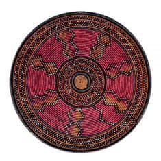 Oriental Weavers AKCE: 160x160 (průměr) kruh cm Kusový koberec Zoya 418 X kruh – na ven i na doma 160x160 (průměr) kruh