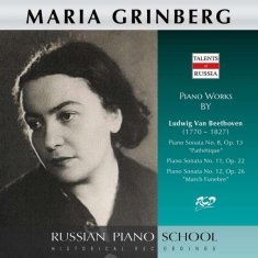 Grinberg Maria: M. Grinberg - Beethoven: Piano Sonatas "Pathétique" / No. 11 Op. 22 / "March Funebre"