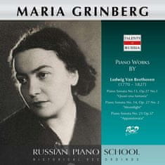 Grinberg Maria: M. Grinberg - Beethoven: "Quasi una fantasia" / "Moonlight" / "Appassionata"