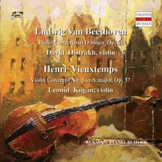 Kogan Leonid, Oistrakh David: L. Kogan, violin - Beethoven / D. Oistrakh, violin - H. Vieuxtemps