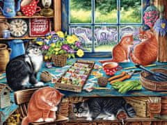 Cobble Hill Puzzle Kočičí soukromí XL 275 dílků