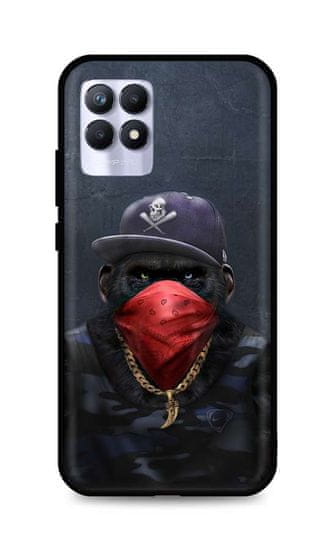 TopQ Kryt Realme 8i silikon Monkey Gangster 70044