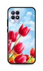 TopQ Kryt Realme 8i silikon Tulips 70018