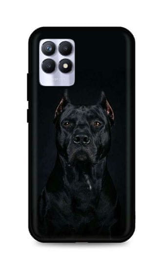 TopQ Kryt Realme 8i silikon Dark Pitbull 70025