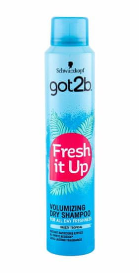 Schwarzkopf 200ml got2b fresh it up volumizing, suchý šampon