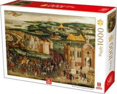 DEICO  Puzzle Pole zlatého sukna 1000 dílků