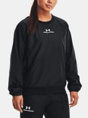 Under Armour Mikina UA Rush Woven Crew-BLK S