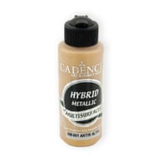 Aladine Metalická barva na všechny povrchy Cadence Hybrid metallic 70 ml - gold antická zlatá