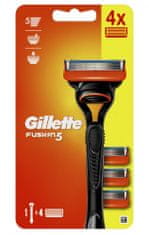 Gillette Fusion5 Pánský Holicí Strojek – 4 Holicí Hlavice 