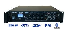 RHsound ST2350BC/MP3+FM+IR, 100V rozhlasová ústředna s MP3 přehrávačem, 350W