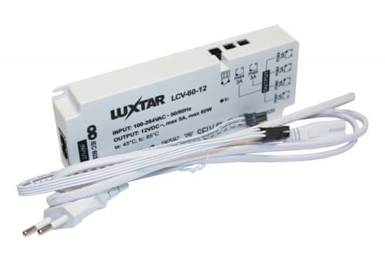 LUXTAR LED napájecí zdroj 60W 12V (LCV-60-12)