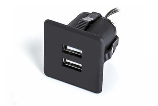 FURNIKA USB nabíječka hranatá černá