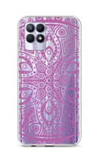 TopQ Kryt Realme 8i silikon Violet Mandala 69832