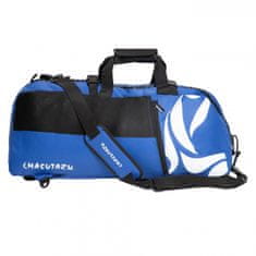 MASUTAZU Sportovní taška Masutazu s logem, modrá