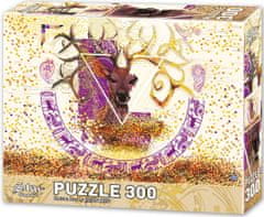 Puzzle Jelen štěstí - XXL PUZZLE