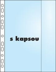 Karton P+P Závěsný obal Copy s kapsou - A4 matný /110 my / 10 ks