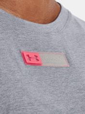 Under Armour Tričko Live Woven Pocket Tee-GRY XS