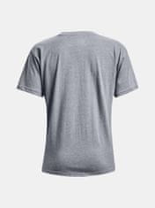 Under Armour Tričko Live Woven Pocket Tee-GRY S