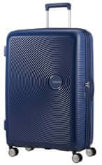 American Tourister Cestovní kufr na čtyřech kolečkách. SOUNDBOX SPINNER 77 EXP Midnight Navy