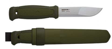 Morakniv 12634 Kansbol vnější nůž 10,9 cm, zelená, plast, guma, plastové pouzdro