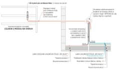 LARX Ochranná a izolační PE fólie 0,2 mm, šířka 1,2 m délka 20 m