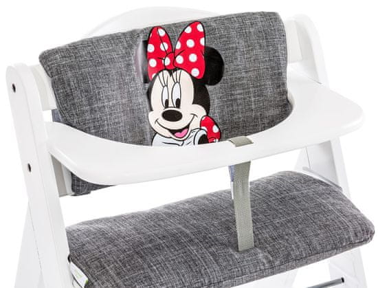 Hauck Highchair Pad Deluxe Minnie Grey