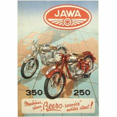 Retro Cedule Cedule JAWA 350 a 250