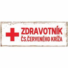 Retro Cedule Cedule Zdravotník – ČS. Červeného Kríža