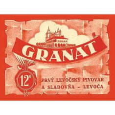 Retro Cedule Cedule Granát – Prvý Levočský Pivovar a Sladovňa – Levoča