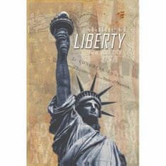 Retro Cedule Cedule Socha Slobody USA Liberty