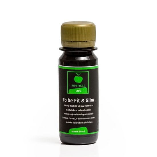 FIT-STYL.CZ To be Fit & Slim - tekutý doplněk stravy z extraktu z artyčoku a zeleného čaje, 7 ampulí á 60ml