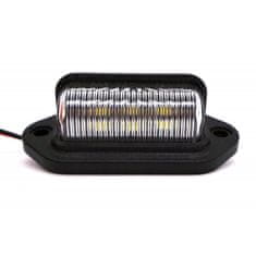 motoLEDy LED registrační lampa 12V 350lm, univerzální