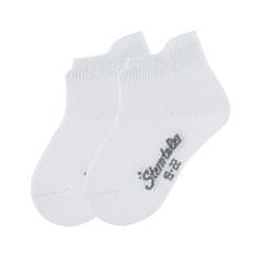Sterntaler Ponožky kotníčkové PURE bílé 8511610, 18