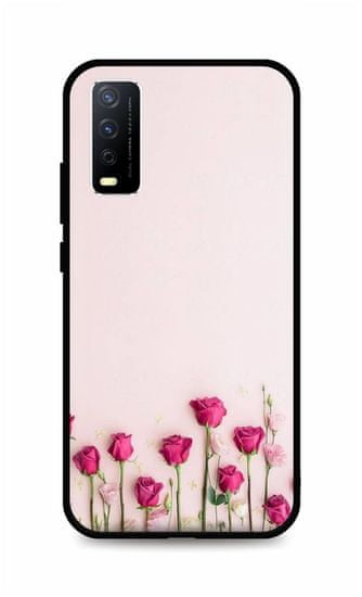 TopQ Kryt Vivo Y11s silikon Roses 56870