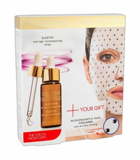 Collistar 30ml pure actives elastin serum + collagen mask