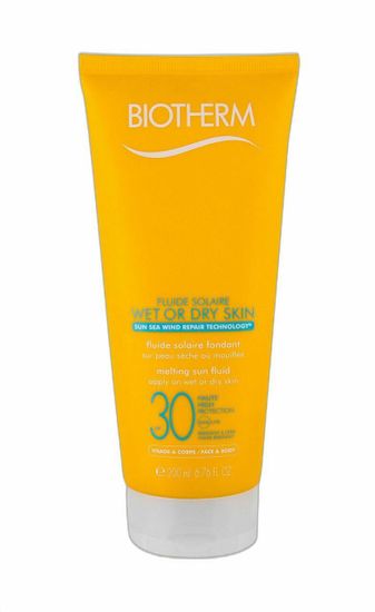 Biotherm 200ml wet or dry skin spf30