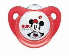 Kraftika Nuk dudlík silikonový mickey v2 (6-18m) červená