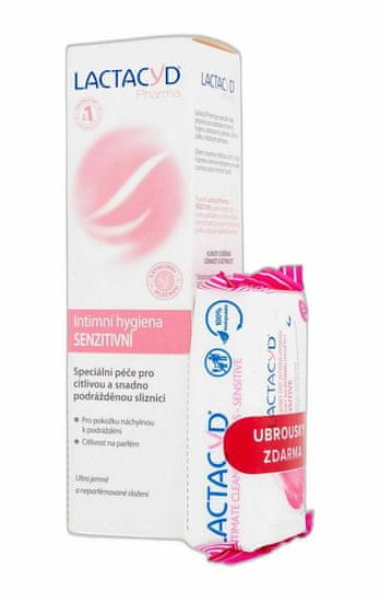 Kraftika 250ml lactacyd pharma sensitive, intimní kosmetika