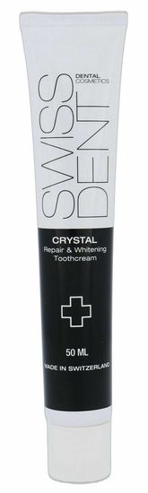 Swissdent 50ml crystal repair & whitening, zubní pasta