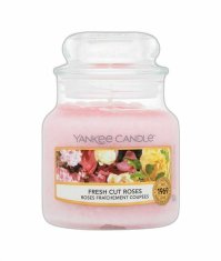 Yankee Candle 104g fresh cut roses, vonná svíčka