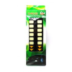 motoLEDy flexibilní denní svícení DRL + směry COB LED 800lm + 250lm nové 12V