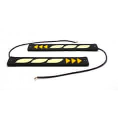 motoLEDy flexibilní denní svícení DRL + LED směry 800lm + 250lm nové 12V