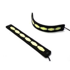 motoLEDy flexibilní denní svícení DRL COB LED 1000lm New 12V