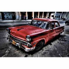 Retro Cedule Cedule Old Car red