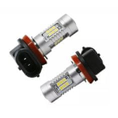 motoLEDy H8 LED 12V 1900lm CANBUS Bílá