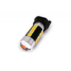 motoLEDy LED žárovka PW24W 12V-24V canbus oranžová