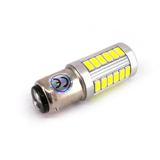 motoLEDy P21/5W LED žárovka BAY15D 12-18V 1000lm CANBUS bez polarity